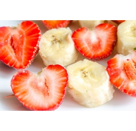 Sirop granita prêt à l'emploi FRAISE/ BANANE